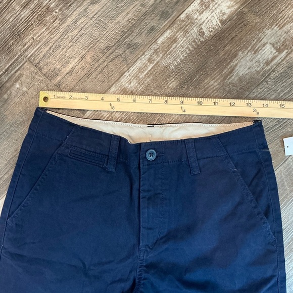 GAP Kid’s Blue Flat Front Shorts Size 16 - Picture 3 of 6